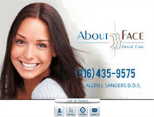 Tablet Screenshot of aboutfacebraces.com
